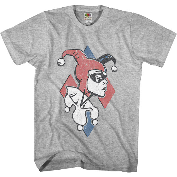 Distressed Harley Quinn DC Comics T-Shirt New S