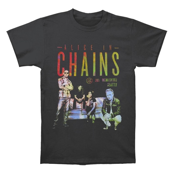 Alice In Chains Tie Dye Foto T-shirt S