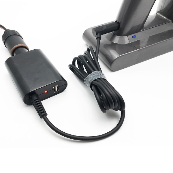 26.1v biloplader strømforsyningsadapter til V6 V7 V8 DC59 Dc62 støvsugertilbehør 1.8m biloplader