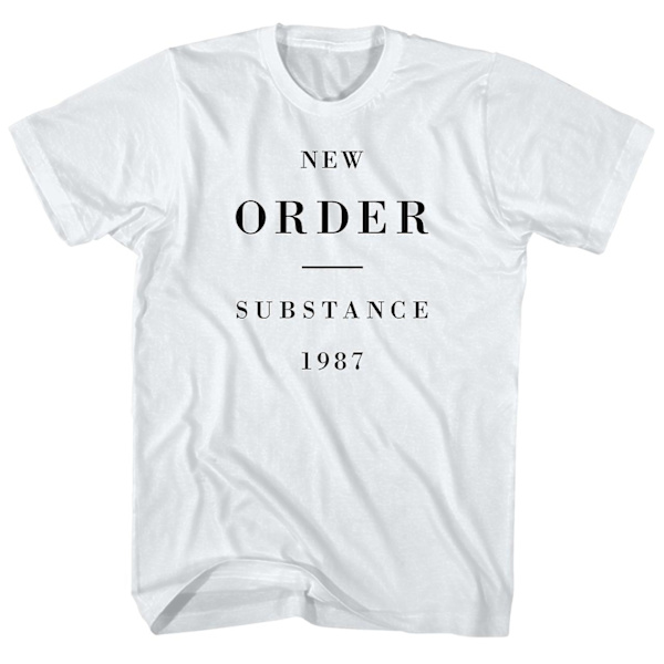New Order T-shirt Substance 1987 Albumkonst New Order T-shirt L
