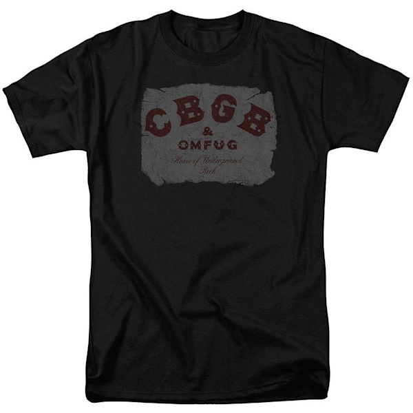CBGB Murentunut Logo Aikuisten T-paita M