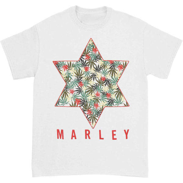 Bob Marley Blad Stjerne T-shirt M