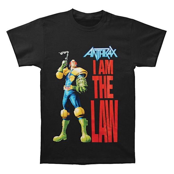 Anthrax I Am The Law T-shirt S
