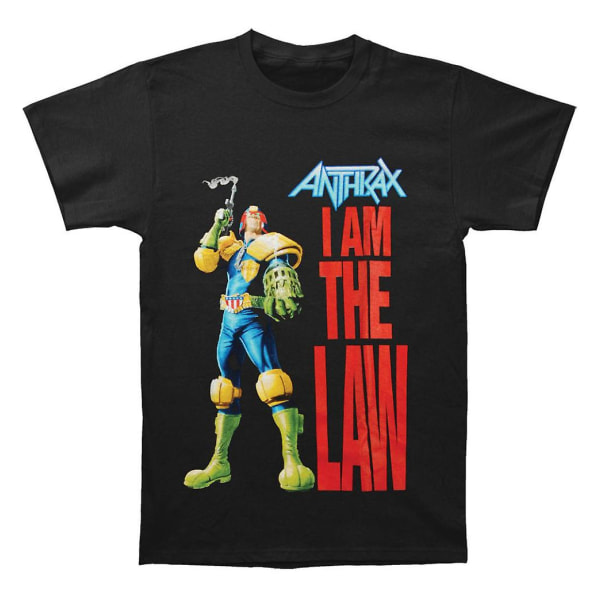 Anthrax I Am The Law T-shirt XXL