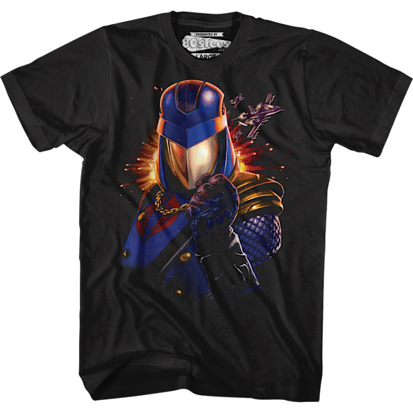 Cobra Commander Classified Attack Mode GI Joe T-paita XXL