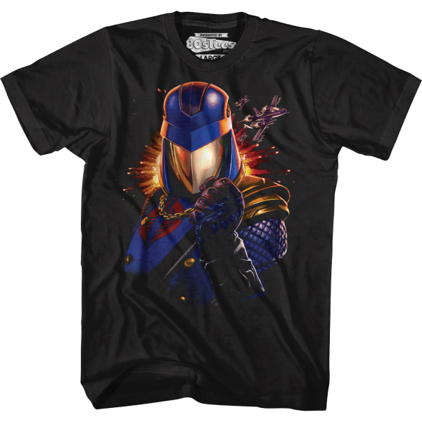 Cobra Commander Classified Attack Mode GI Joe T-skjorte L