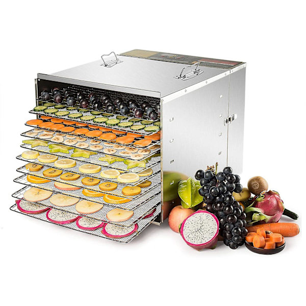 10 stk. Non-stick Silikon Dehydrator Ark, 14 x 14 tommer Brød Silikon Mesh Mesh Mat til Frugt