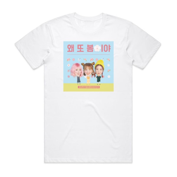 Yerin Album Cover T-shirt Hvid M