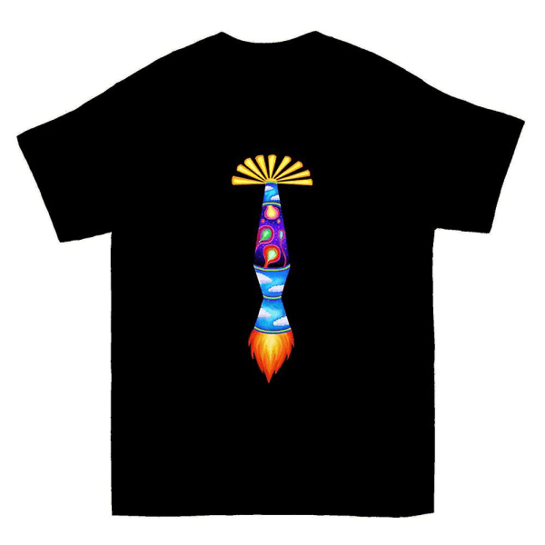 Lava Lamp Rymdraket T-shirt L