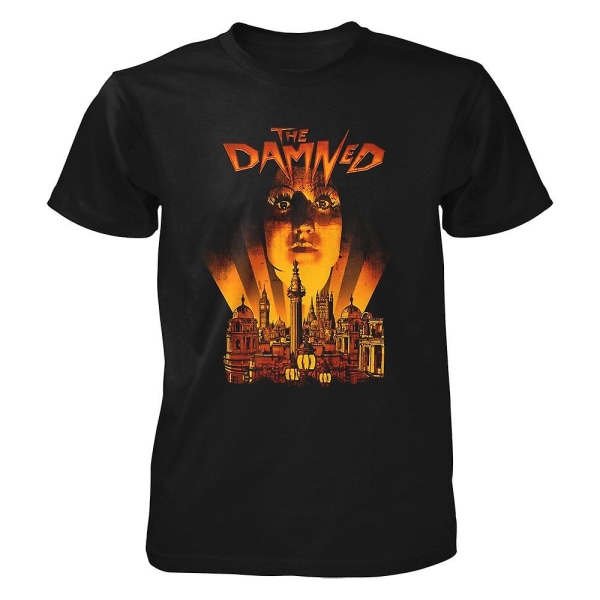 The Damned Face Over London T-skjorte XL