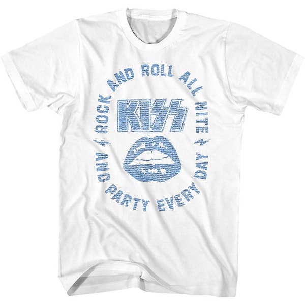 Rock And Roll All Nite And Party Every Day KISS T-shirt XXXL