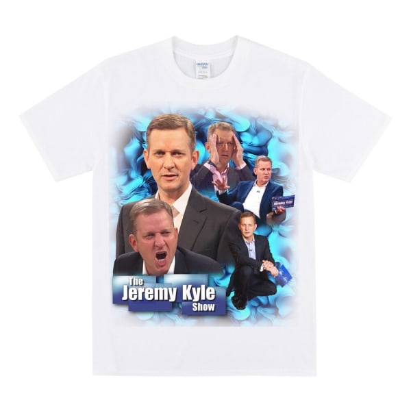 JEREMY KYLE Hyllest T-skjorte White M