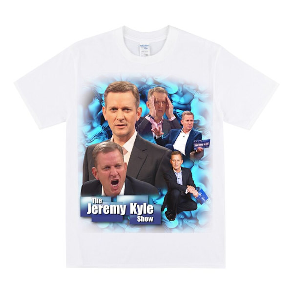 JEREMY KYLE Hyllningströja White L