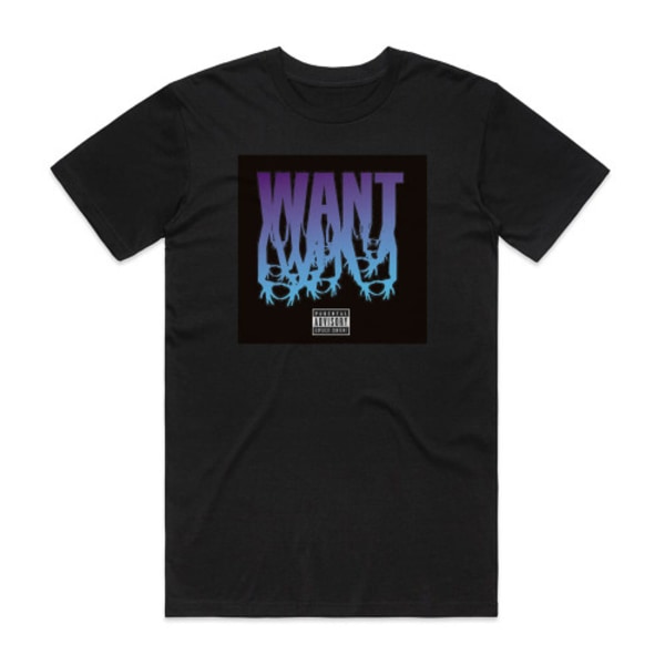 3OH3 Want Album Cover T-Shirt Sort L