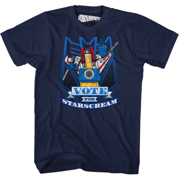 Transformers röstar på Starscream T-shirt XXXL