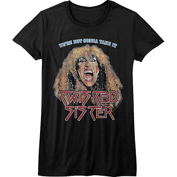Ladies We're Not Gonna Take It Twisted Sister T-skjorte M