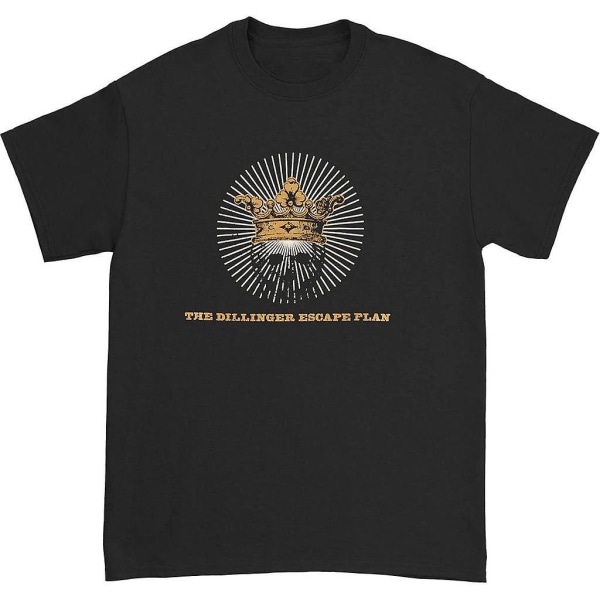 Dillinger Escape Plan Gold Crown T-shirt S