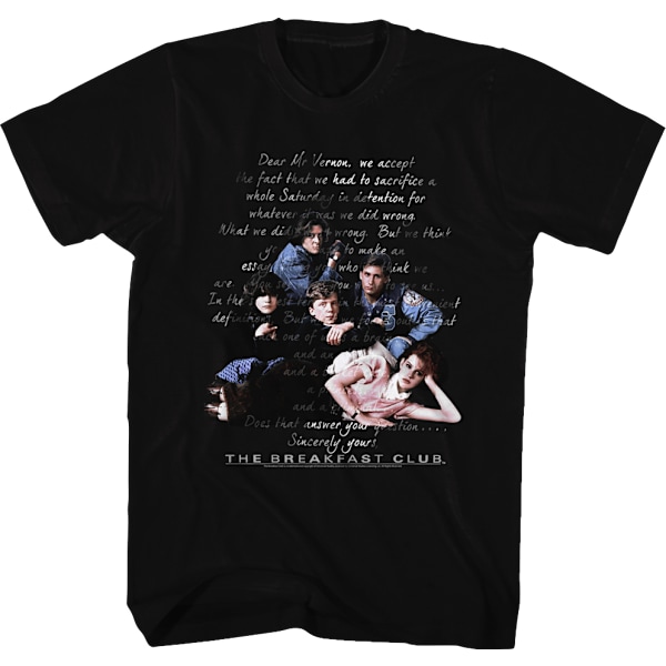 Sincerely Yours Aamiaisklubi T-paita L