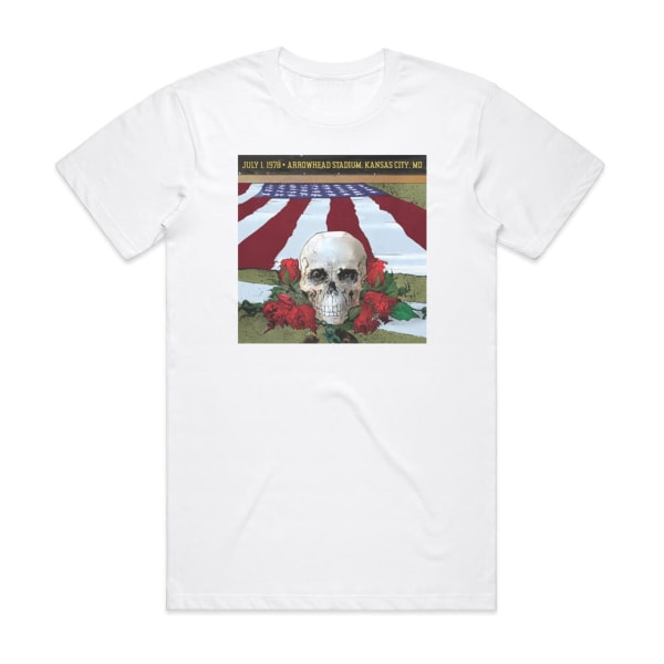 Grateful Dead juli 1978 The Complete Recordings 2 Album Cover T-Shirt White L