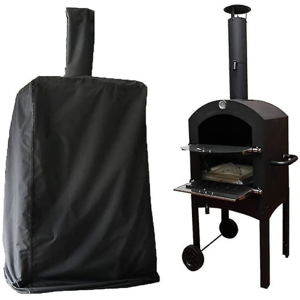 Utomhuspizza Cover Duty Grill Black Bag Extra Large 160*37*50