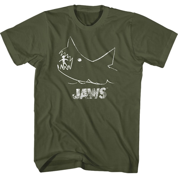 Chalk Jaws T-shirt M