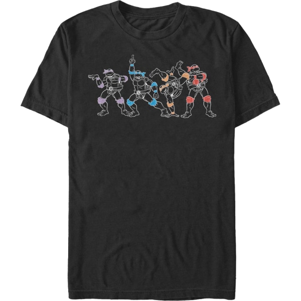 Defining Colors Teenage Mutant Ninja Turtles T-shirt L