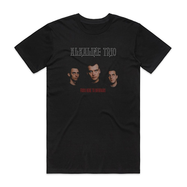 Alkaline Trio From Here To Infirmary Album Cover T-Shirt Sort XL
