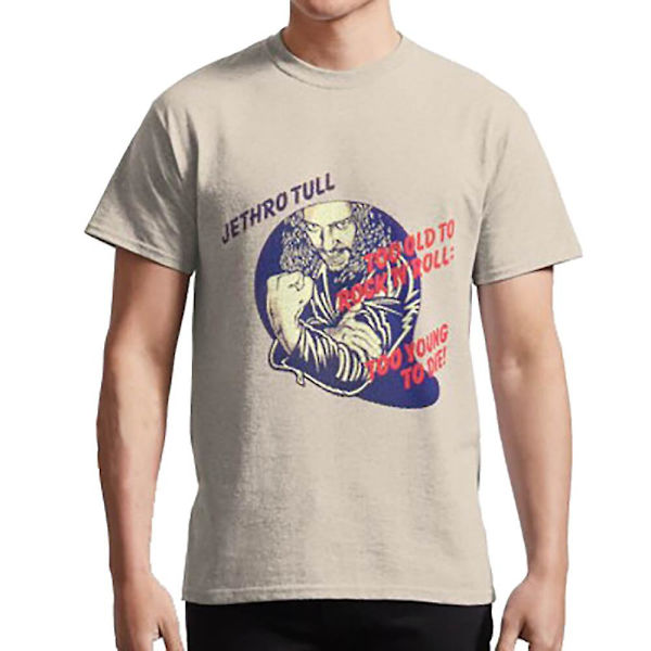 Jethro Tull Too Old to Rock and Roll: Too Young to Die T-skjorte white