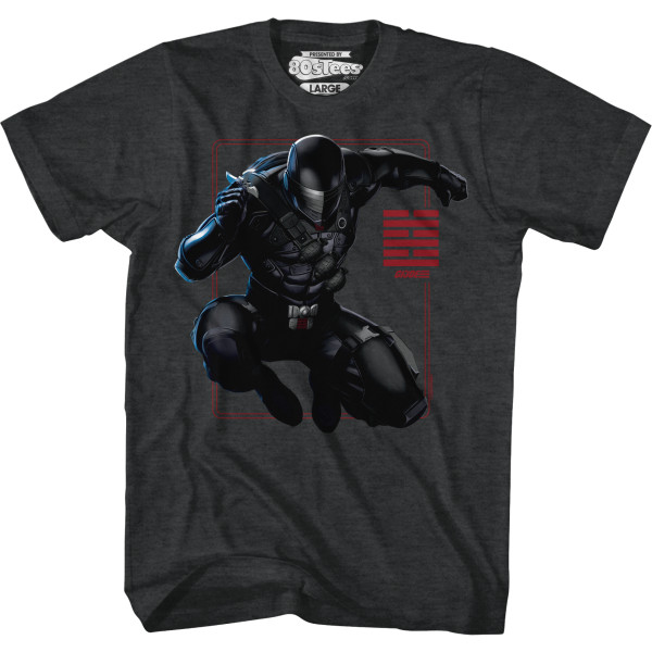 Snake Eyes Klassisk Posering GI Joe T-Shirt XXL