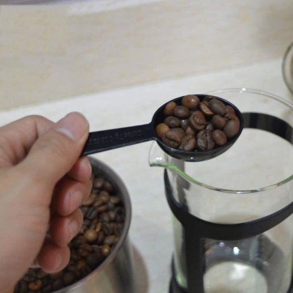 20 stycken kaffemåttsskedar i plast, måttskedar för kaffe, te och mjölkpulver