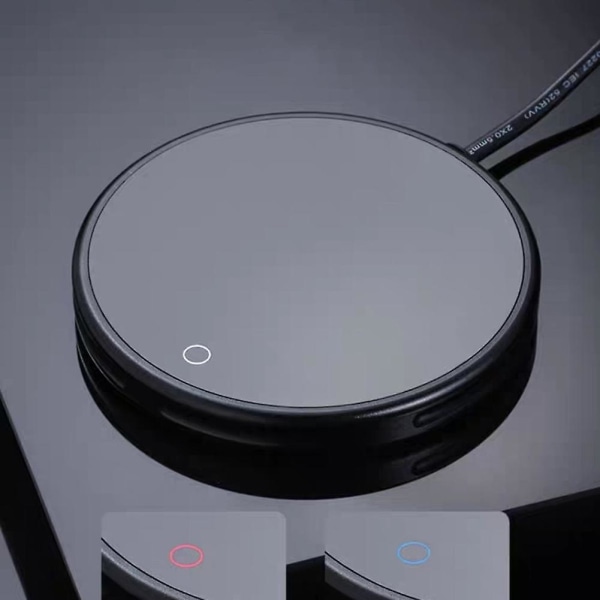 Mini Bærbar U-Disk Varmer 3 Kaffekop Varmeunderlag Intelligent Konstant Temperatur Varmeplade Mælkete & Vand