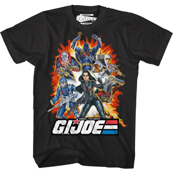 Cobra The Enemy Group GI Joe T-shirt XXXL