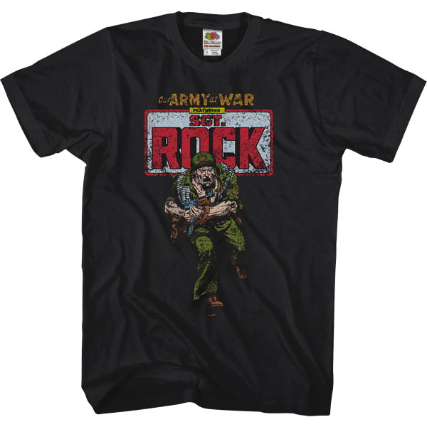 Sgt Rock DC Comics T-paita Uusi M