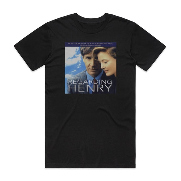 Hans Zimmer Regarding Henry Album Cover T-Shirt Sort M