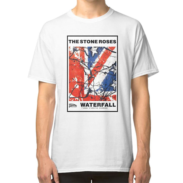 Stone Roses Vattenfall Konst T-shirt L