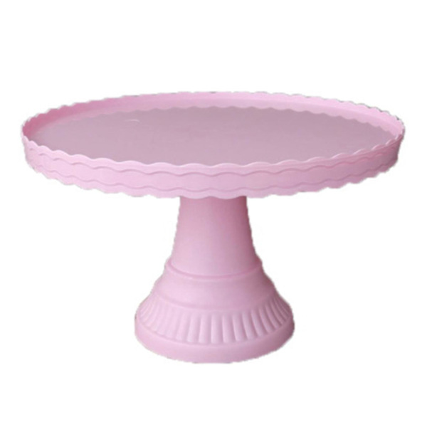 Plastik Kage Stativ Display Stativ Bryllup Dekoration Fødselsdag Kagebakke Dessert Kageværktøjer Fødselsdag P
