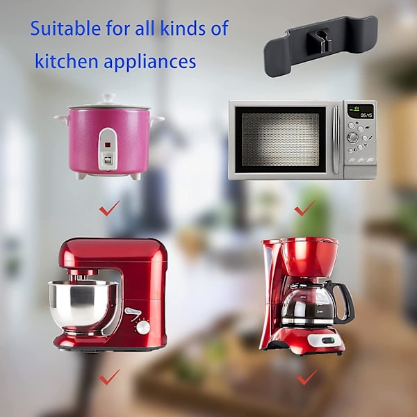 2-pack sladdorganiserare för apparater, sladdomslag för köksmixer, sladdförvaring, tillbehör