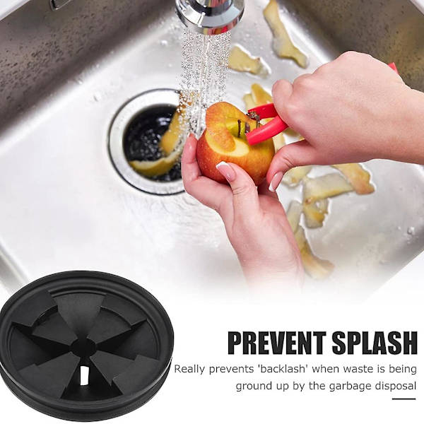 Affaldskværn Splash Back, 3 3/8 Tommer, til Insinkerator Evolution Serie 2-Pak qcb-Am Vask Backsplash