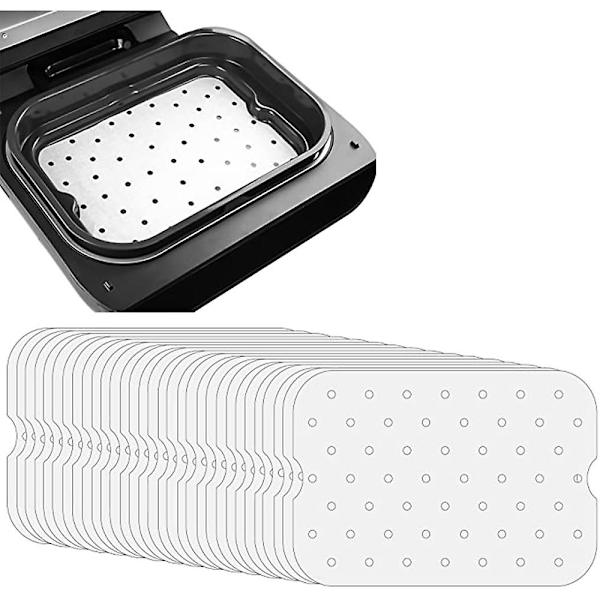 300 st Ninja Food XL Smart FG551 6-i-1 Air Fryer Bakplåtspapper för inomhusgrill, Ninja F