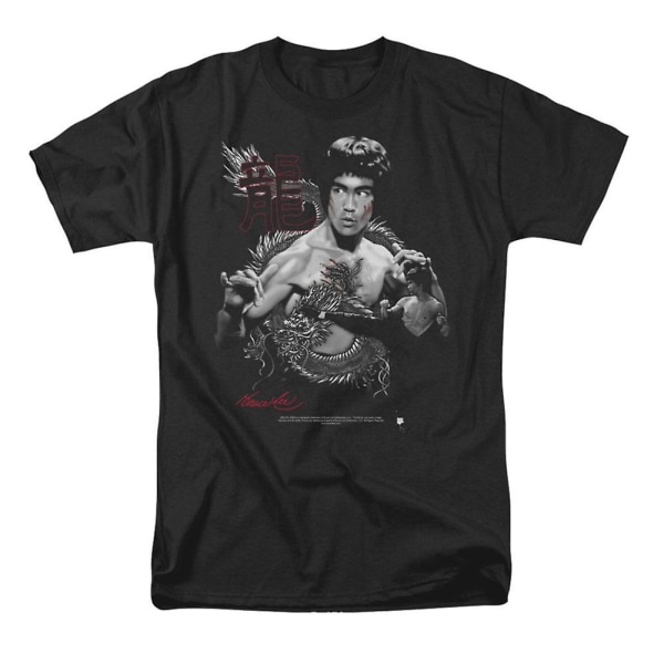 Bruce Lee The Dragon T-skjorte L