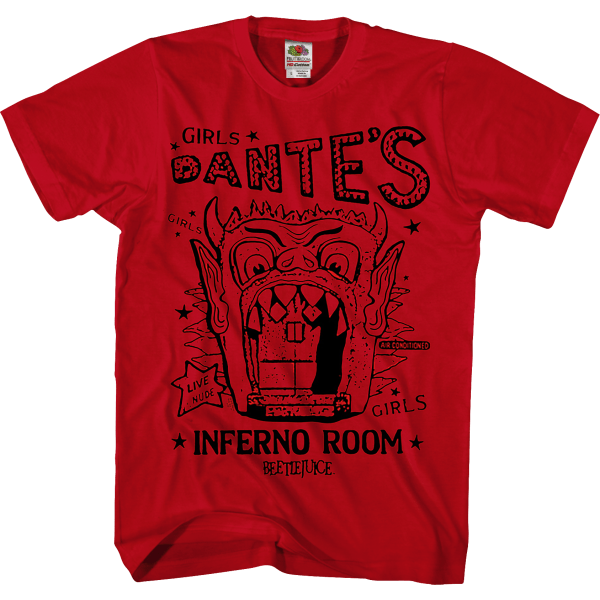 Dante's Inferno Rommet Beetlejuice T-skjorte XXXL