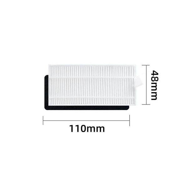 4 stk Vaskbare HEPA-filtre for 2290 Ultra 05661 Robotstøvsuger - Reservedeler