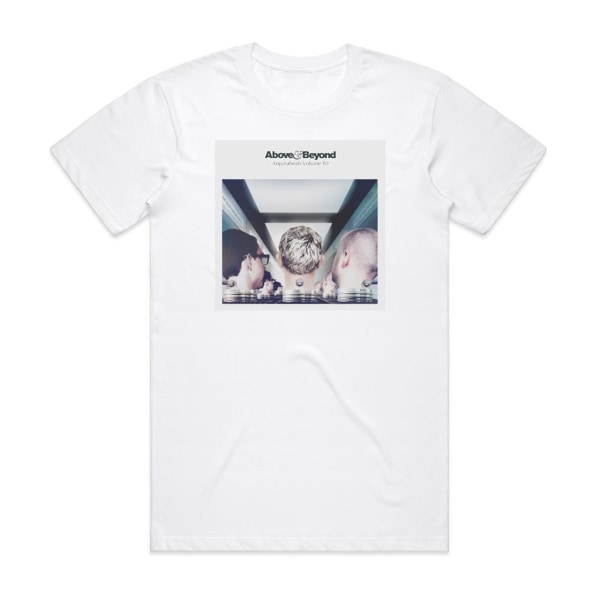 Above and Beyond Anjunabeats Volym 10 Album Cover T-Shirt Vit XXL