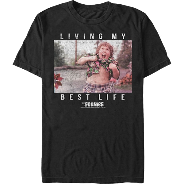 Living My Best Life Goonies T-shirt L