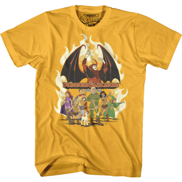 Friends vs Venger Dungeons & Dragons T-skjorte M