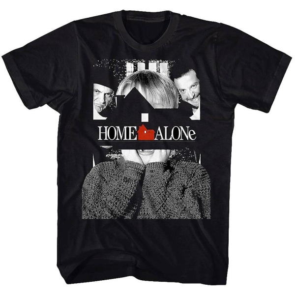 Hemma ensam filmposter T-shirt XL