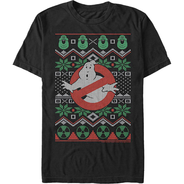 Ruma T-paita Ghostbusters - Ugly Faux Knit L
