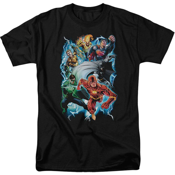 Electric Team Justice League T-Shirt XXXL