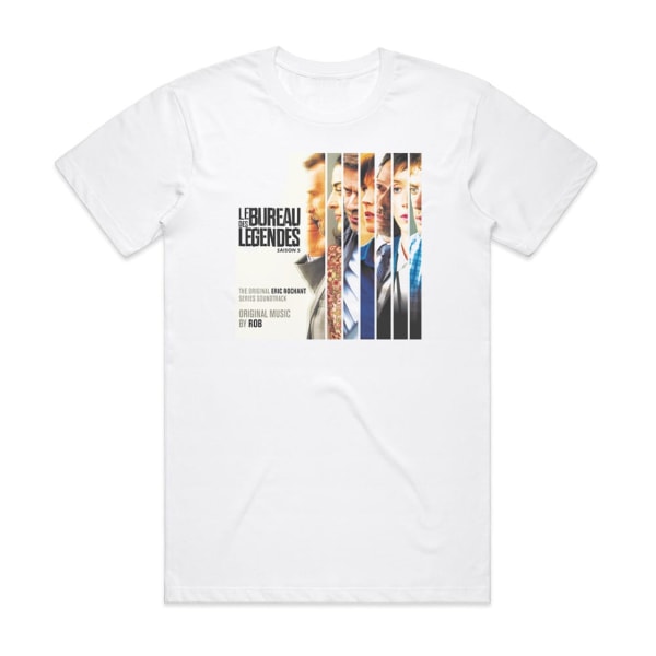 Rob Le Bureau Des Lgendes Saison 5 Album Cover T-Shirt Vit L