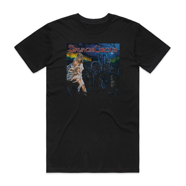 Savage Circus Dreamland Manor Album Cover T-Shirt Sort XL